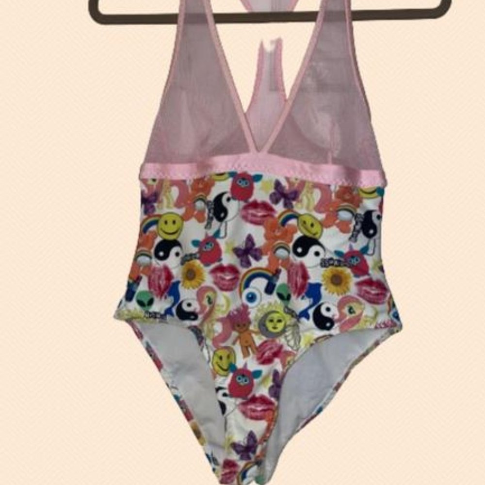 Free People Hot!Mess Dollskill y2k 90s One Piece Swimsuit